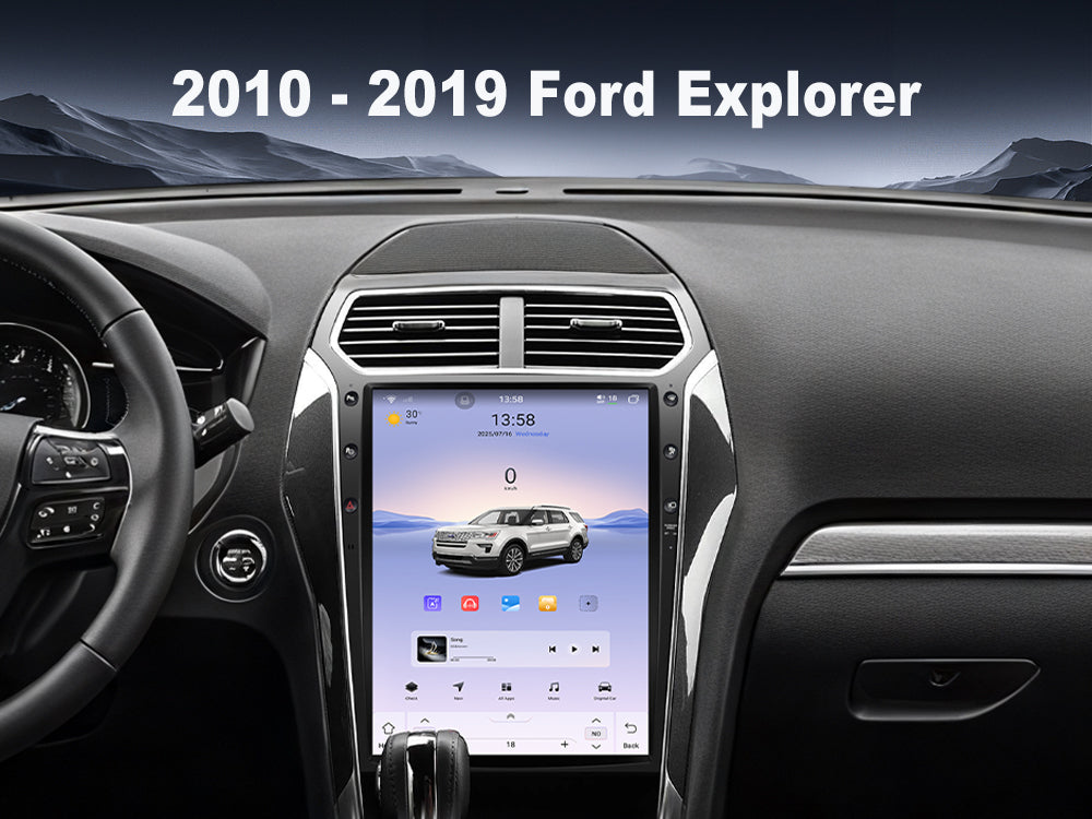 13.8 inch for Ford Explorer Dashboard - (2010-2019) Touch Screen Andro ...