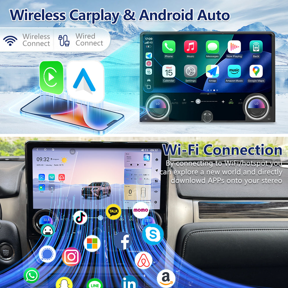 12.5 inch Car Radio For Lexus GX460 2010 -2021 CarPlay Multimedia